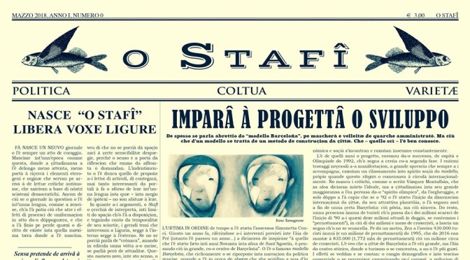 giornale O STAFÎ – la libera voxe ligure